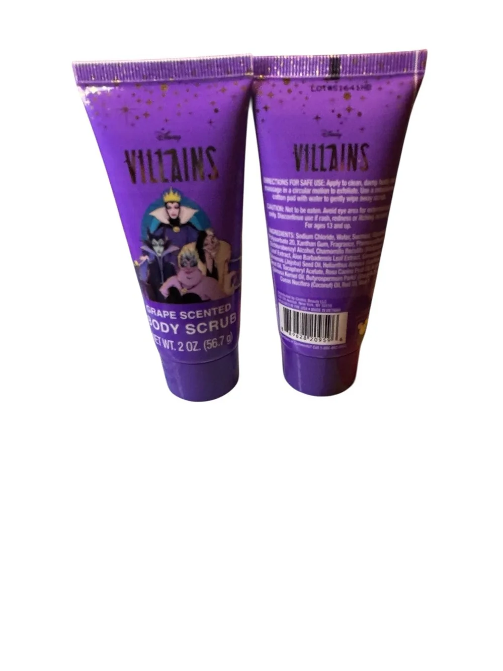 Grape Scented Body Scrub - Purple
